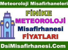 Antalya Finike Meteoroloji Misafirhanesi Konaklama Fiyatları Adresi ve Telefonu