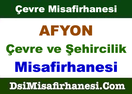 Afyon Cevre ve Sehircilik Misafirhanesi Resimleri - Afyon Çevre ve Şehircilik Misafirhanesi