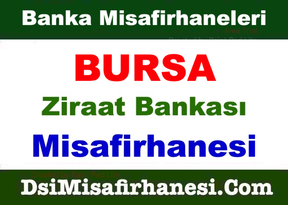 Bursa Ziraat Bankası Misafirhanesi