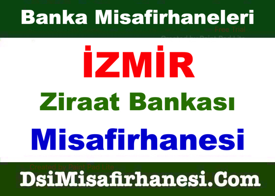 Izmir Ziraat Bankasi Misafirhanesi - İzmir Ziraat Bankası Misafirhanesi